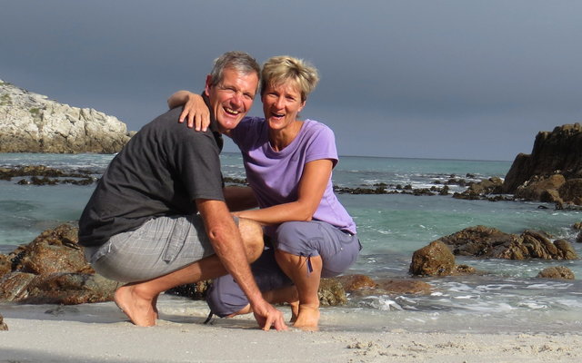 Ds Deon Kloppers en sy vrou Linda